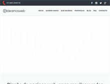 Tablet Screenshot of ideamosweb.com